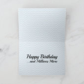 Sofortiger Millionär-Karo Karte (Innenseite)