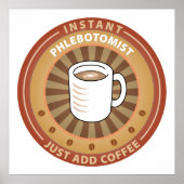 Sofortiger Phlebotomist Poster (Vorne)