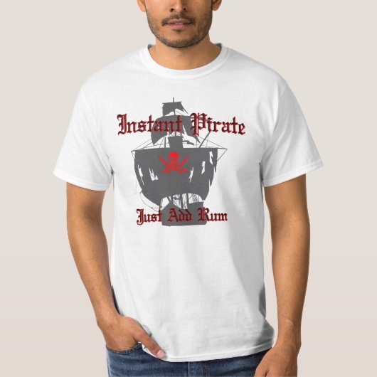 Sofortiger Pirat T-Shirt (Vorderseite)