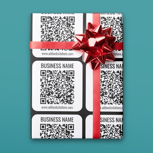 Sofortiger QR-Code (geben Sie Ihre Website-URL ein Geschenkpapier