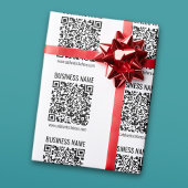 Sofortiger QR-Code (geben Sie Ihre Website-URL ein Geschenkpapier