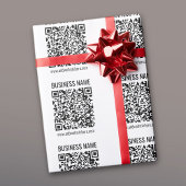 Sofortiger QR-Code (geben Sie Ihre Website-URL ein Geschenkpapier
