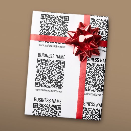 Sofortiger QR-Code (geben Sie Ihre Website-URL ein Geschenkpapier