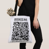 Sofortiger QR-Code (geben Sie Ihre Website-URL ein Tasche (Von Nahem)