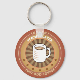 Sofortiger Tennis-Spieler Schlüsselanhänger