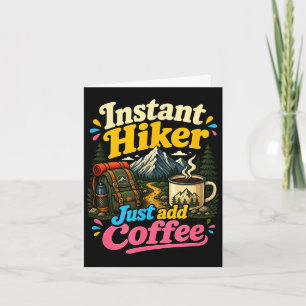 Sofortiger Wanderer, einfach Kaffee hinzufügen, lu Karte