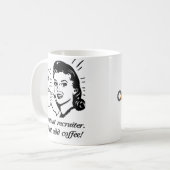 Sofortiger Werbeoffizier, addieren gerade Kaffee Kaffeetasse (Vorderseite Links)