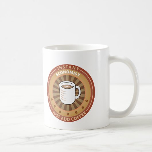 Sofortiger Wirtschaftswissenschaftler Kaffeetasse (Rechts)