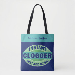 Sofortiges Clogger addieren gerade individuellen Tasche