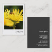 Sofortiges Foto - Besetzte Biene Visitenkarte (Vorne/Hinten)