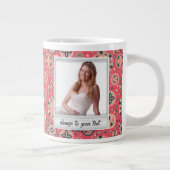 Sofortiges Foto - Bilderrahmen mit Muster Jumbo-Tasse (Rechts)