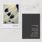 Sofortiges Foto - Fairground Ride Visitenkarte (Vorne/Hinten)