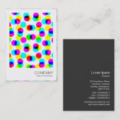 Sofortiges Foto - Farbhalftonmuster Visitenkarte (Vorne/Hinten)