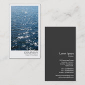 Sofortiges Foto - glühendes Wasser 02 Visitenkarte (Vorne/Hinten)