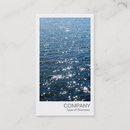 Sofortiges Foto - glühendes Wasser 02 Visitenkarte (Vorderseite)