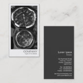 Sofortiges Foto - klassische Motorradmessgeräte Visitenkarte (Vorne/Hinten)