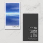 Sofortiges Foto - Reflektionen Visitenkarte (Vorne/Hinten)