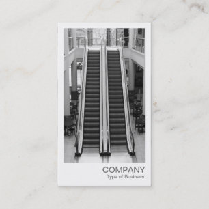 Sofortiges Foto - Rolltreppe Visitenkarte