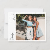 Sofortiges Foto sein mein Vorschlag V4 Handwriting Einladung (Vorderseite)