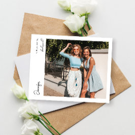 Sofortiges Foto sein mein Vorschlag V4 Handwriting Einladung