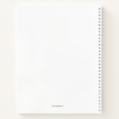 Sofortiges Foto und Hochzeitsbuch Notizblock (Rückseite)