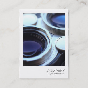 Sofortiges Foto - Vintage TLR-Kamera Visitenkarte