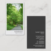 Sofortiges Foto - Zykluspfad Visitenkarte (Vorne/Hinten)