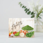 Sofrito de Puerto Rico Postkarte (Stehend Vorderseite)