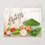 Sofrito de Puerto Rico Postkarte (Vorderseite)
