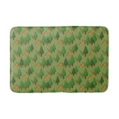 Soft & Absorbent Forest Themed Badematte (Vorderseite)