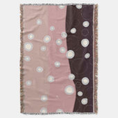 Soft Abstract Waves & Bubbles – Modern Minimalist Decke (Vorderseite Vertikal)