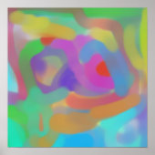 Soft Abstrakt Poster (Vorne)