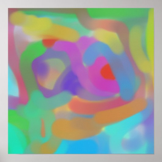 Soft Abstrakt Poster (Vorne)