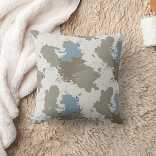 Soft Abstrakt Splash Pillow Kissen (Decke)