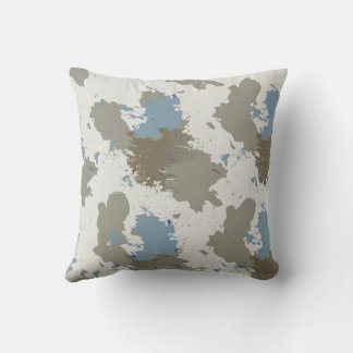 Soft Abstrakt Splash Pillow Kissen