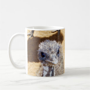 "Soft and Curry: A Fuzzy Baby Emu Up Nah" Kaffeetasse