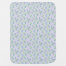 "Soft and Gentle Blue" Baby Blanket