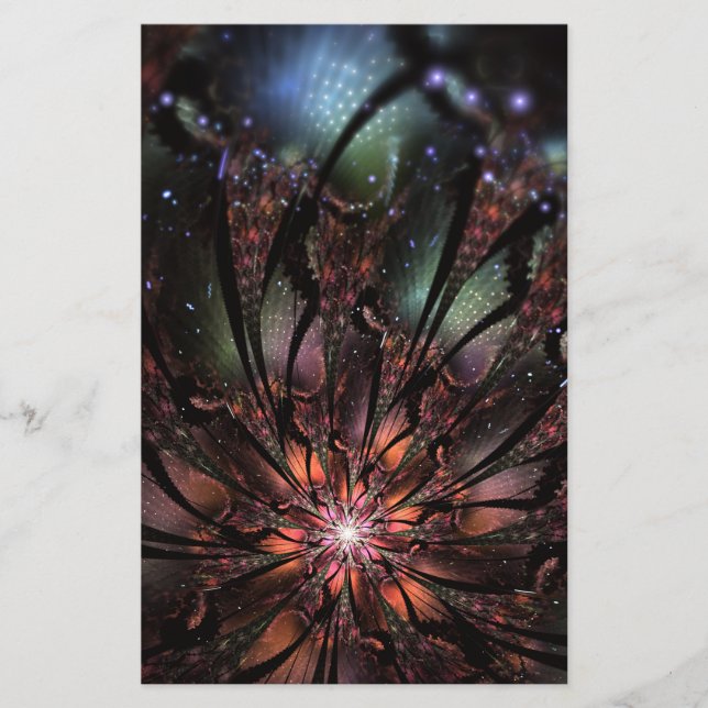 Soft and tenderderness Fraktal Fantasy Blume (Vorderseite)