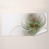 Soft and tenderderness Fraktal Fantasy Blume Badehandtuch (Badehandtuch)