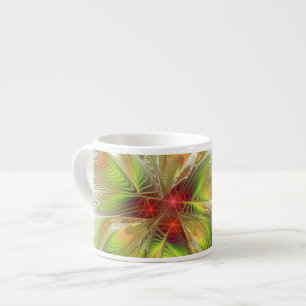 Soft and tenderderness Fraktal Fantasy Blume Espressotasse