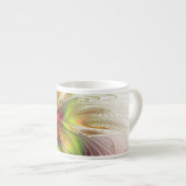 Soft and tenderderness Fraktal Fantasy Blume Espressotasse (Vorderseite Rechts)