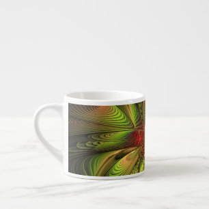 Soft and tenderderness Fraktal Fantasy Blume Espressotasse