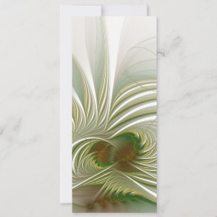 Soft and tenderderness Fraktal Fantasy Blume Feiertagskarte