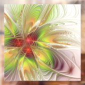 Soft and tenderderness Fraktal Fantasy Blume Fensteraufkleber (Blatt 2)