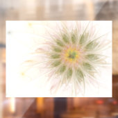 Soft and tenderderness Fraktal Fantasy Blume Fensteraufkleber (Blatt 2)