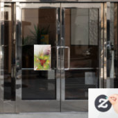 Soft and tenderderness Fraktal Fantasy Blume Fensteraufkleber (Büro Tür)