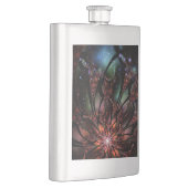 Soft and tenderderness Fraktal Fantasy Blume Flachmann (Rechts)