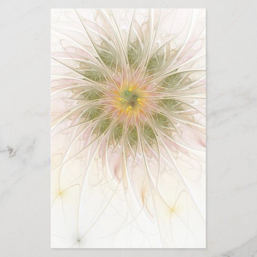Soft and tenderderness Fraktal Fantasy Blume Flyer (Vorne)