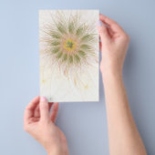 Soft and tenderderness Fraktal Fantasy Blume Flyer (Handgriff)