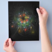 Soft and tenderderness Fraktal Fantasy Blume Flyer (Hand)